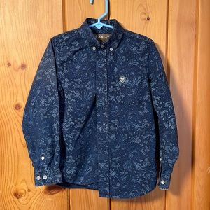 Ariat Boys Button Down